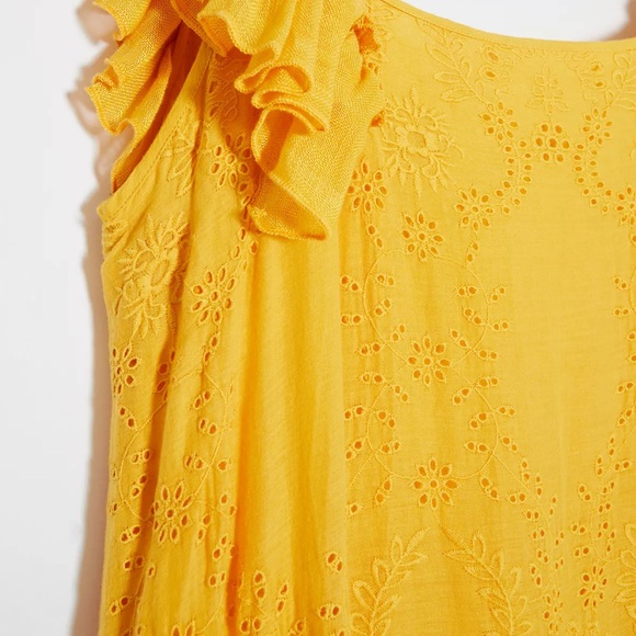 Anthropologie Fallon Eyelet Maxi Dress - Picture 7 of 16